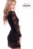 Krajkové šaty Mini dress - Černá